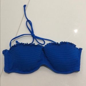 Victoria’s Secret pink blue top bikini